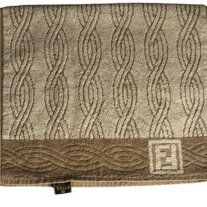 FENDI set of 2 vintage hand towels